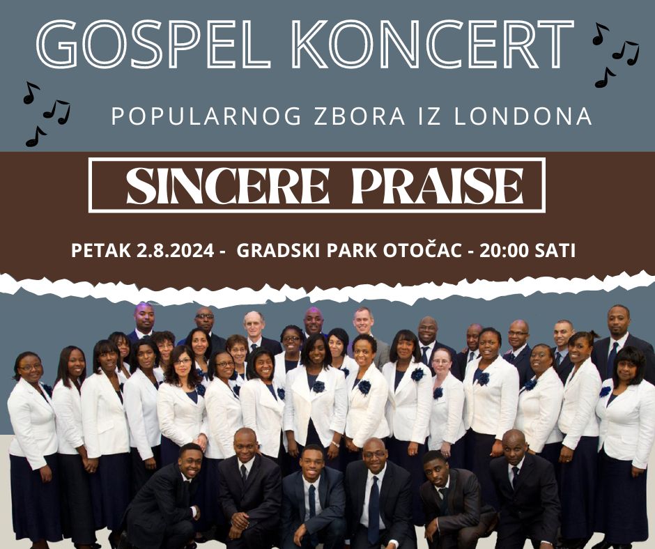 U Otočac dolazi poznati Londonski gospel zbor 